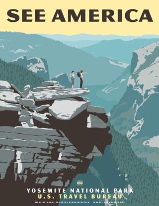 Illustration for article titled Express Your American Pride with Vintage-Style National Park Posters